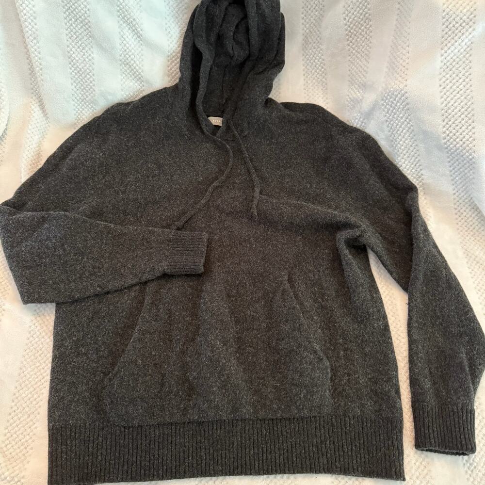 new everlane wool blend hoodie size XL
